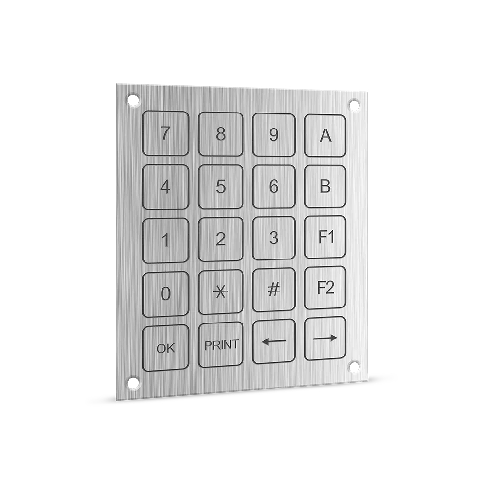 Touch Metal Piezo Keypad