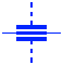 Feed Through Capacitor Symbol
