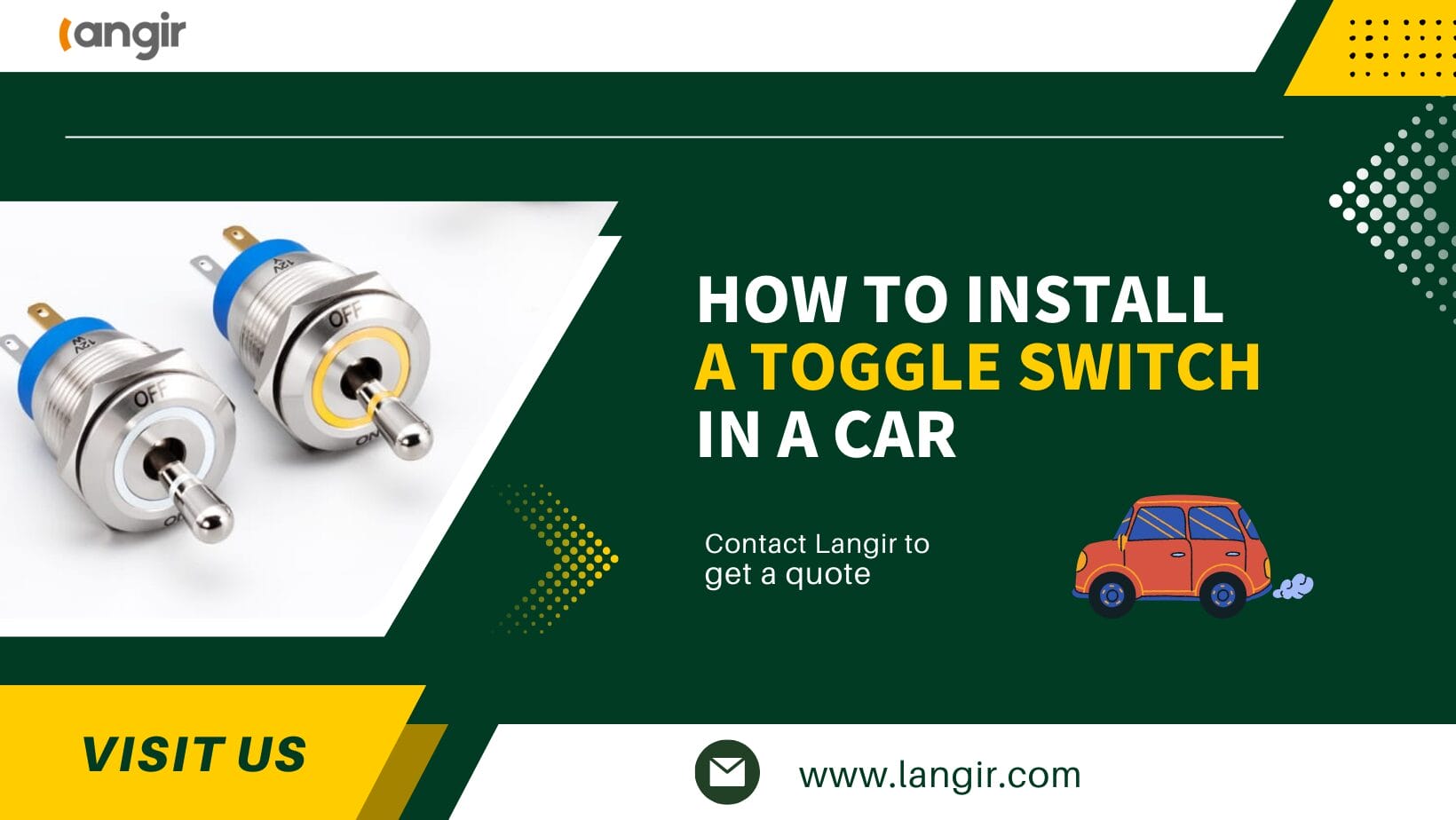 How to Install a Toggle Switch in a Car