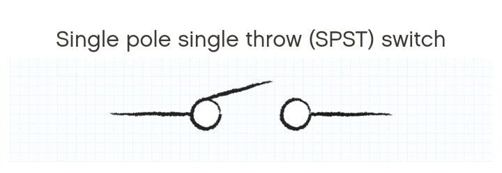 Single Pole Single Throw Latching Switch