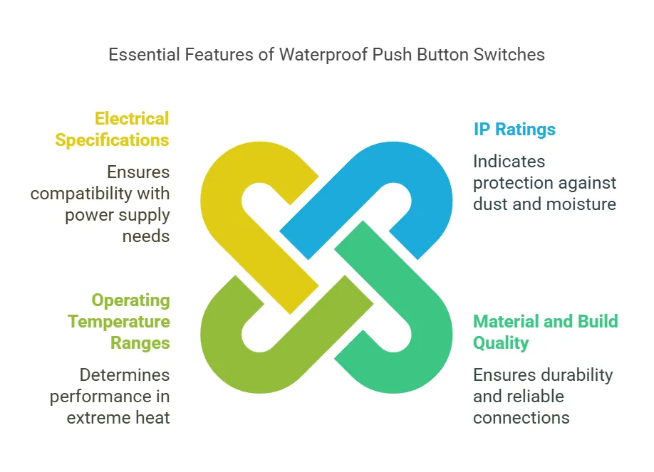 Key Features of Waterproof Push Button Switches