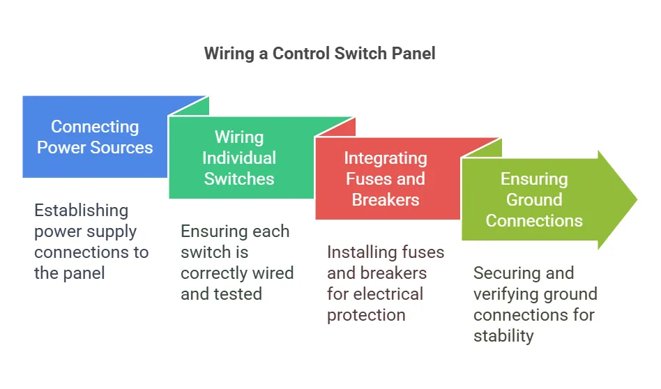 Step-by-Step Instructions for Wiring a Control Switch Panel