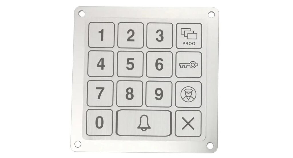 Как защитить открытую клавиатуру гаража