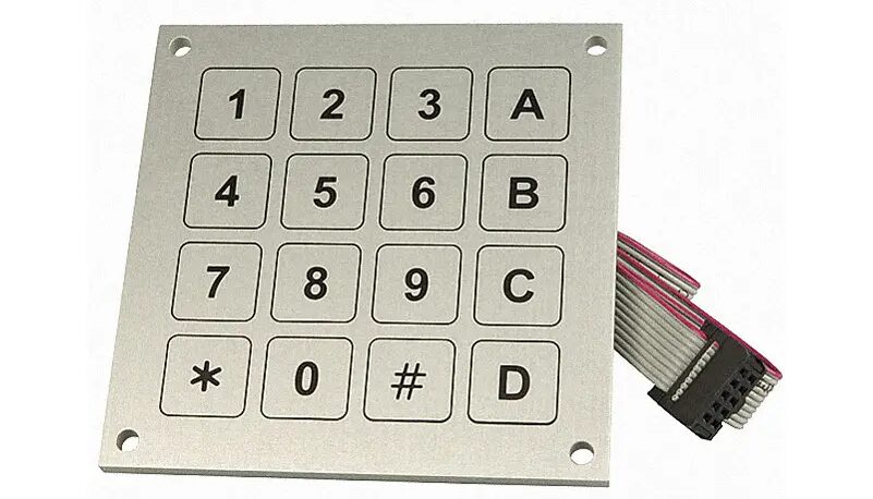 Как заменить батарейку в клавиатуре охранной системы