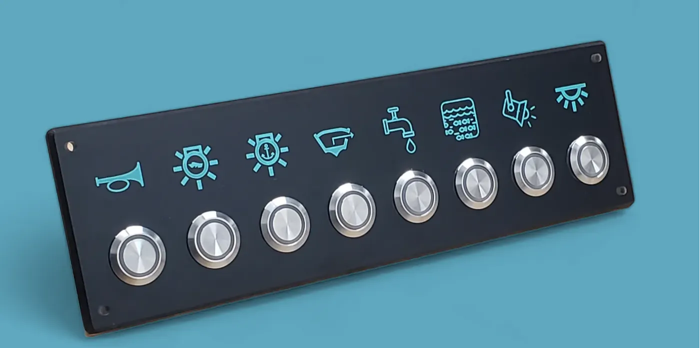 Why Choose a Push Button Marine Switch Panel for Marine Applications