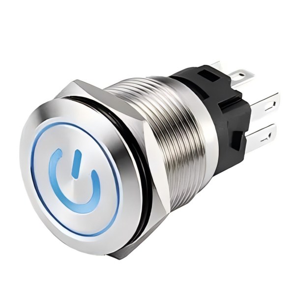 Langir 12mm Momentary 2NO2NC Anti Vandal Switch