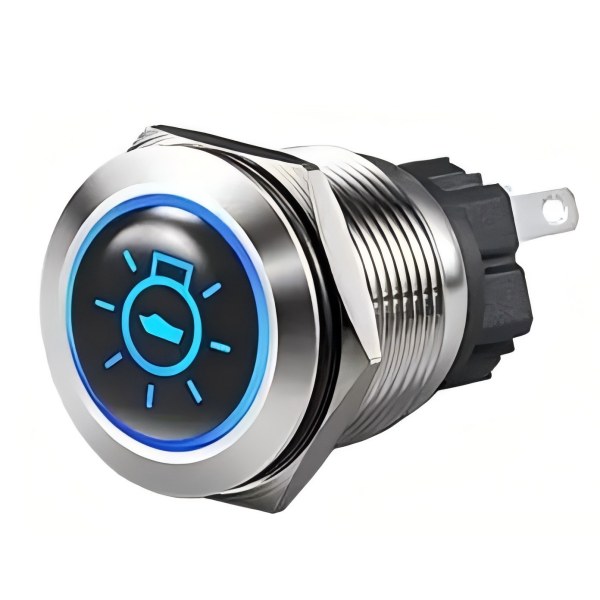 Langir 19mm Backlit Led Anti Vandal Switch