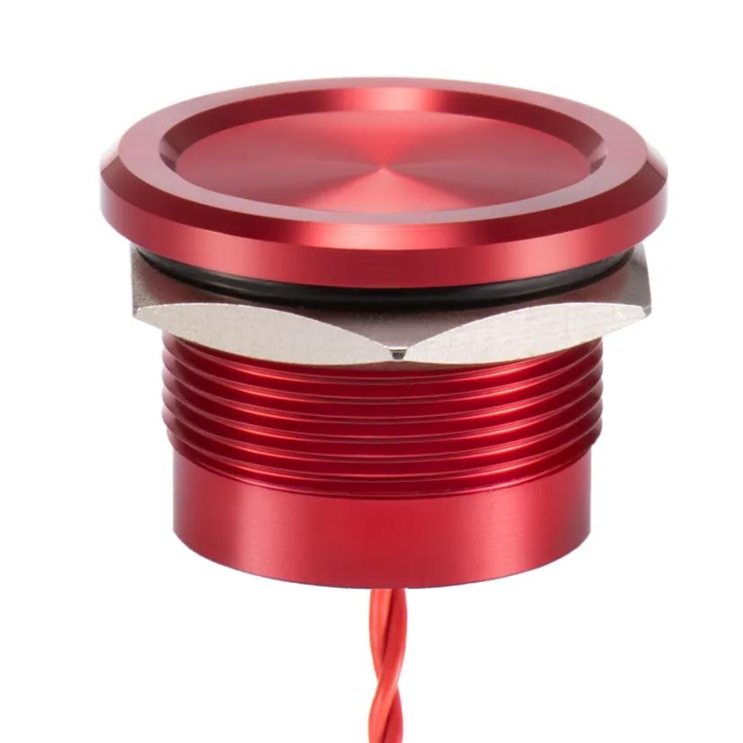 Langir 22mm aluminum piezo switches nonillum